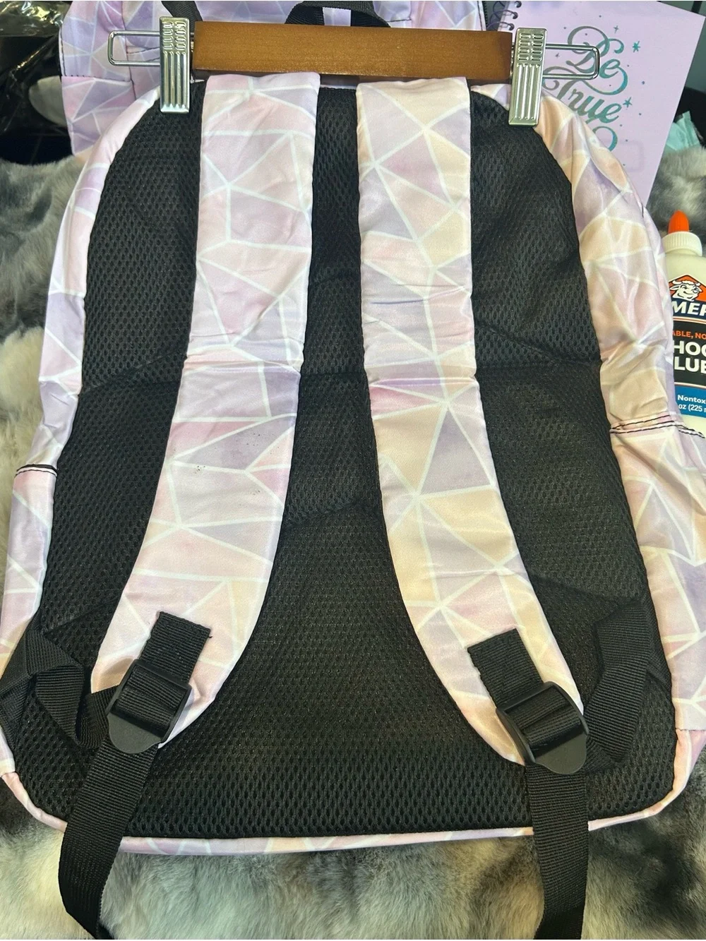 Back to School Bundle | Backpack Supplies #1 | Pink Purple | Medium